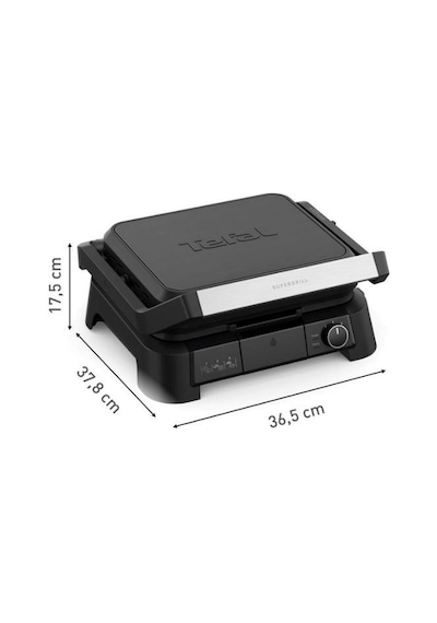 Tefal Supergrill 3in1 Siyah 2000 W Izgara Ve Tost Makinesi