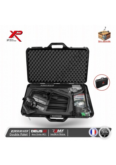 Xp Xtrem Hunter Dedektör Paket - Xp Deus 2 Rc, 34x28 Cm Fmf Başlık