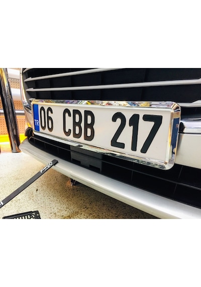 2 Adet Nikelaj Plakalık. Yeni Nesil Plakalık Krom Plakalık 442300105