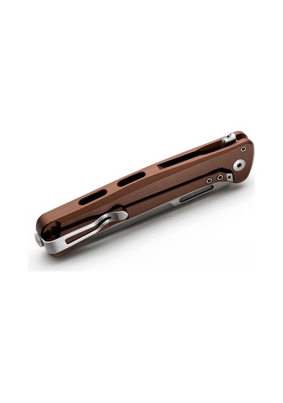 Lionsteel Skinny Sk01a Es Stone Washed Blade Magnacut Earth Aluminium-micarta Kamp Çakı Kahverengi