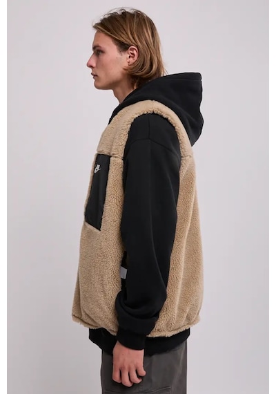 Nike Sporswear Club Fleece Winterized Reversible Sythetic Fill Full-zip Çift Traflı Erkek Bol Kesim Peluş Sentetik Dolgu Yelek Kahve-siyah Kahverengi Nike Sporswear Club Fleece Winterized Reversible Sythetic Fill Full-zip Çift Traflı Erkek Bol Kesim Peluş Sentetik Dolgu Yelek Kahve-siyah Kahverengi