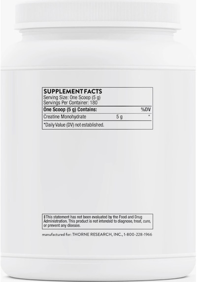 Thorne Creatine Monohydrate Toz 900 G