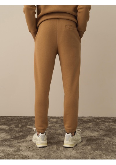 Xint Camel Pamuk Dokulu Regular Fit Sweat Pantolon 380149