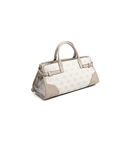 Silver Polo Sp1260 Kadın El Çantası Monogram Bej-kum