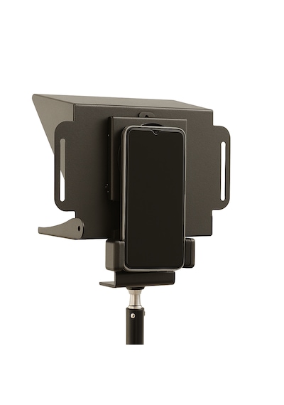 Pratic Prompter Pratic Teleprompter Kumanda + Çanta+telefon Tutucu Yerli Ve Milli Ürün & Yazılım 33,5cmx8cmx21,5cm