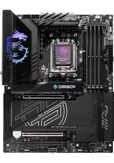 Msı Mpg X870e Carbon Wıfı Amd X870e Soket Am5 Ddr5