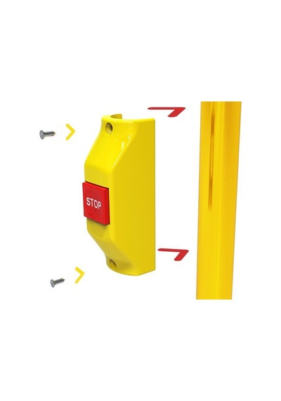 Sanel Buton Stop İşaretli Ssb871