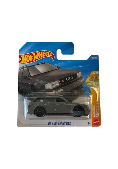 Hot Wheels '94 Audi Avant Rs2 - Wagons Serisi Regular Eski Tip Koleksiyonluk Metal Araba Çok Renkli