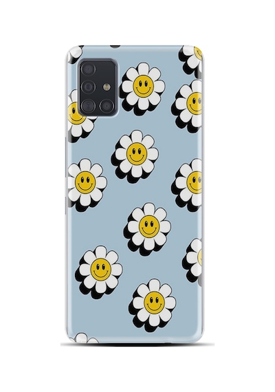 Samsung Galaxy Uyumlu A31 Kılıf Boutique Baskılı Resimli Gülen Papatyalar Pcode -023
