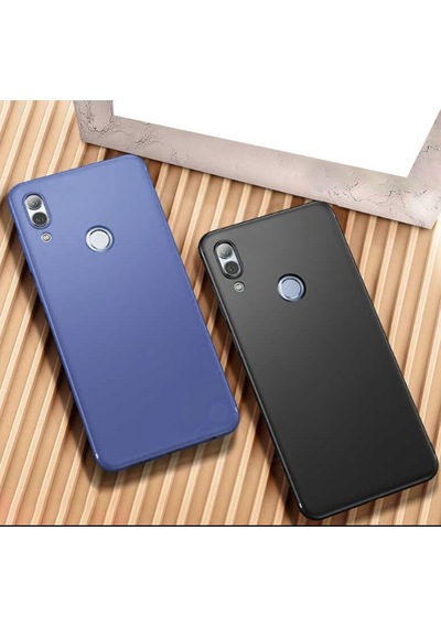 Honor 10 Lite Kamera Korumalı Kaliteli Soft Kılıf Siyah