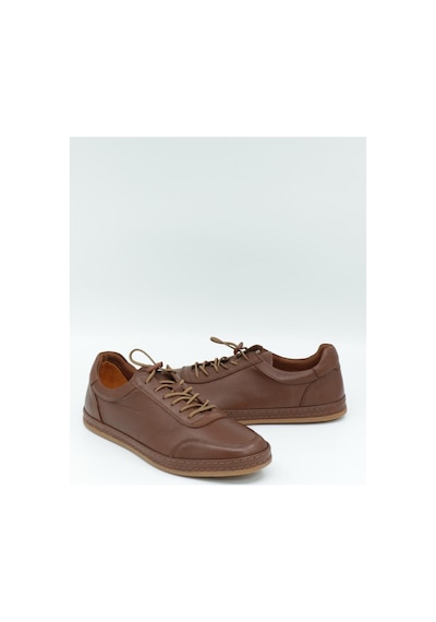 Freefoot 245535 Taba Lastik Bağcıklı Günlük Erkek Ayakkabı-Taba