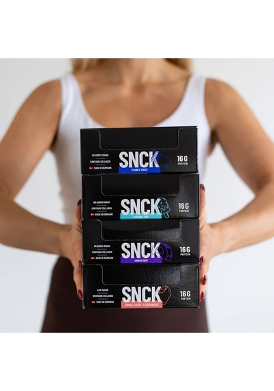 Scnk Protein Bar 12 X 55 Gr Caramel Pop - Sağlıklı Atıştırmalık