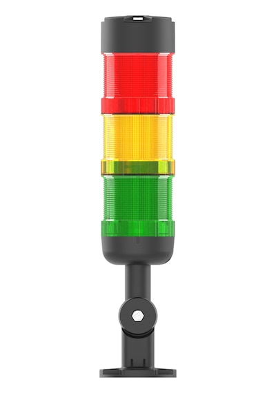 Mesan Ø66 3 Kat Modüler Işıklı Kolon Multi Led Buzzer Devrilme Aparatlı 24vac/dc Ms 82631.1.3.2.24vac/dc