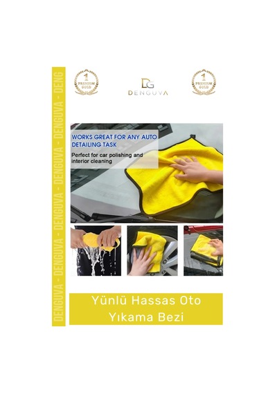 Mikrofiberbez Nano Teknoloji Yünlü Araba Temizlik Çizmez Yüzey Mikrofiber Hassas Oto Yıkama Bezi
