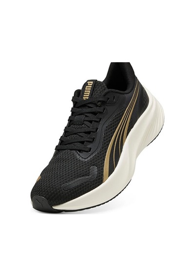 Puma Pounce Lite Unisex Sneaker Siyah - Altın