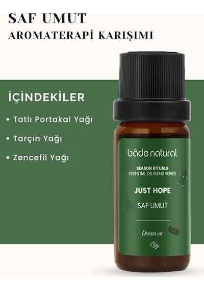 Bade Natural Saf Umut Aromaterapi Karışımı 10 ML