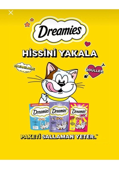 Mix Somon Balıklı Ve Peynirli Kedi Ödülü 60 Gr 2 Adet