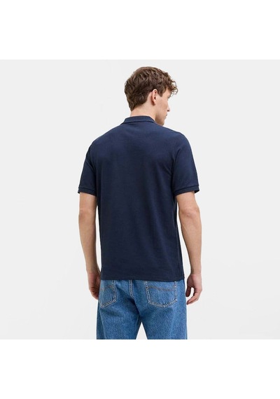 Jack & Jones Jjkane Polo Ss Erkek T-shirt-32814 Lacivert