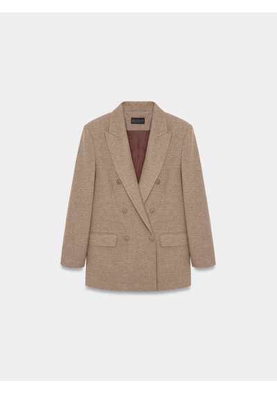 Dilvin 60834 Oversize Blazer Ceket S.kahve