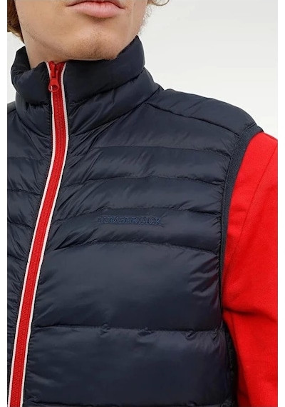 Lumberjack A10174284804010 Dıkıslı Buzme Detaylı Laci Yelek Lacivert