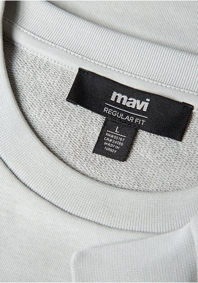 Mavi - Mavi Baskılı Gri Sweatshirt 0s10402-70075 Gri