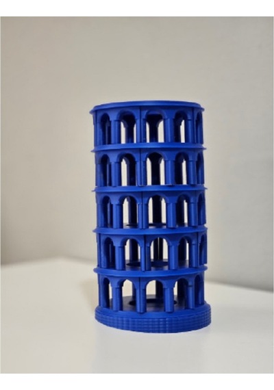 Pisa Jenga Oyunu Eğimli Kulesi