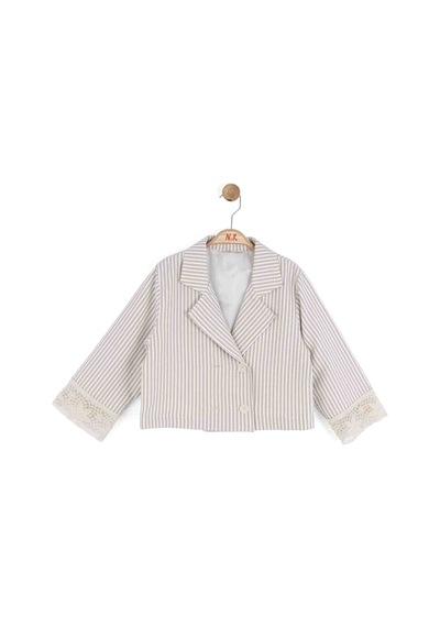 Xo Kids Kız Çocuk Ceket 8-14 Yaş 31301 Vizon