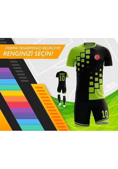 Acr Giyim Kişiye Özel Futbol Forması - Dizayn : Dijital