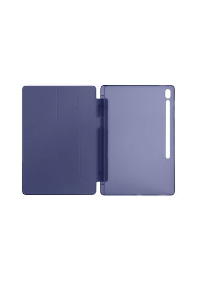 Apple İpad Uyumlu  Pro 13 2024 Kılıf Kalemlikli Hugo Tablet Kılıfı - Lacivert Diğer