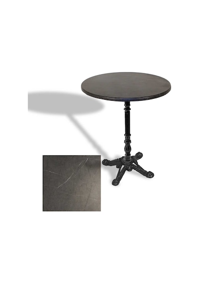 Çipa 1004 Döküm Ayak Yuvarlak Masa Çap 80cm - Werzalit, Wermodin Ve Allzalit Tabla - Grey Marble Çok Renkli Çipa 1004 Döküm Ayak Yuvarlak Masa Çap 80cm - Werzalit, Wermodin Ve Allzalit Tabla - Grey Marble Çok Renkli
