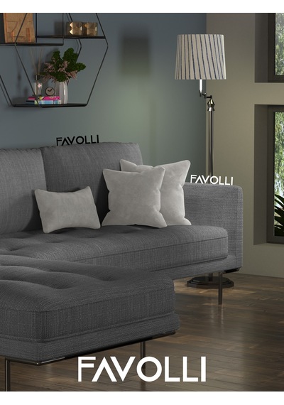 Br Favolli Kadife Dokulu Açık Gri Kırlent Kılıfı Dream Serisi Punch İçin Uygun Gizli Fermuar Açık Gri