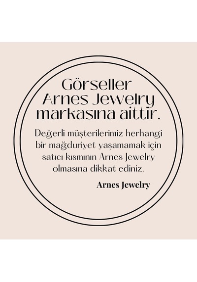 Arnes Jewelry Çelik Altın Kaplama Bilezik Ar193nes Gold