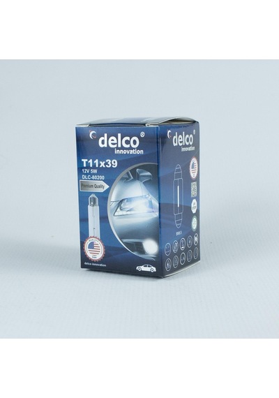Delco U.s.a Sofit Ampul 12 Volt 39mm 5w T11x39 10 Adet