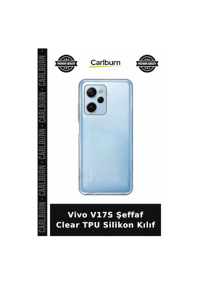 Vivo V17s Şeffaf Clear Tpu Silikon Kılıf Cihaz Kılıfı Cep Koruma Telefon Örtüsü çok renkli