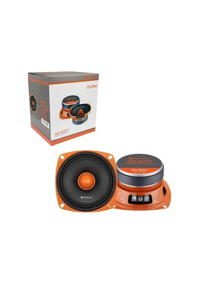Oto Mıdrange 10Cm 300W 2 Adet Edıson Ed-Mr4 Pro