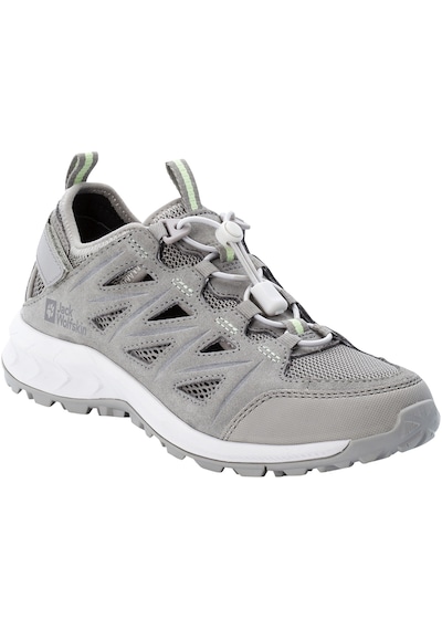Jack Wolfskin Woodland 2 Hybrid Low Kadın Outdoor Ayakkabısı Gri Gri