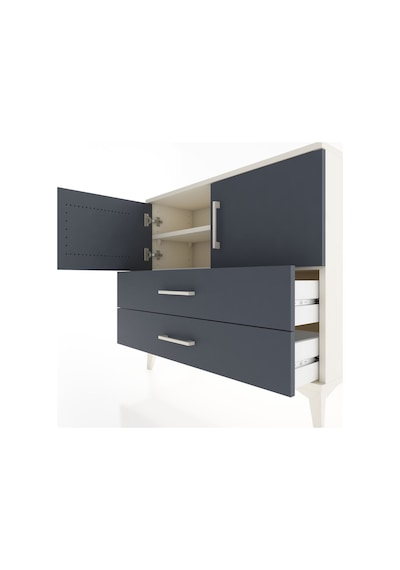 Arges Şifonyer 2 Raflı 2 Çekmeceli 2 Kapaklı 88x30x80 Aytaşı-... Aytaşı Arges Şifonyer 2 Raflı 2 Çekmeceli 2 Kapaklı 88x30x80 Aytaşı-... Aytaşı