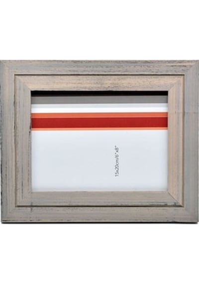 15X20Cm Ahşap Paspartulu Fotoğraf Çerçevesi / Acr-Sf6058