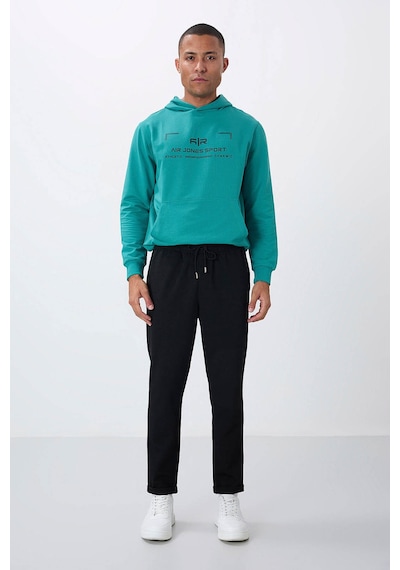 Tommy Life Standart Fit Siyah Erkek Eşofman Altı T15er-82154
