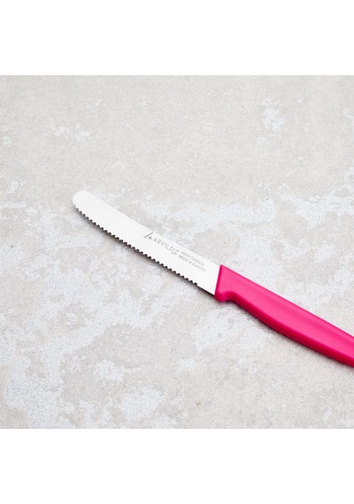 Aryıldız Solo Domates Bıçağı Pembe 11 Cm Renkli