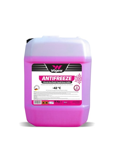 Wogens -42 Derece 16 Kg Kırmızı Antifriz Antifiriz