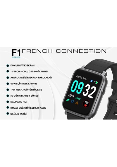 French Connection F1-b Kol Saati Çok Renkli