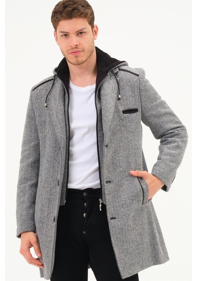 Dewberry Plt8371 Dewbrry Erkek Palto-Diagonal Siyah- Gri-Diagonal Siyah- Gri Siyah - Gri Dewberry Plt8371 Dewbrry Erkek Palto-Diagonal Siyah- Gri-Diagonal Siyah- Gri Siyah - Gri