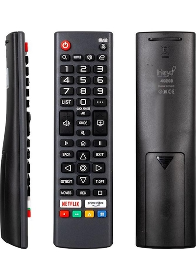 Hey LG Uyumlu - Onvo Netflix - Prime Video Tuşlu Lcd- Led Tv Kumanda
