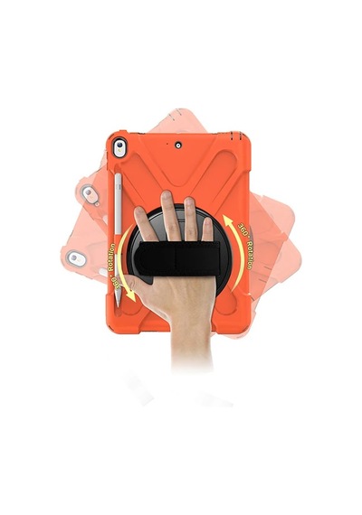 iPad Uyumlu Pro 10.5 Air10.5 2019 Kalem Yerli Standlı Zırh Kılıf Shockproof Case- 5775