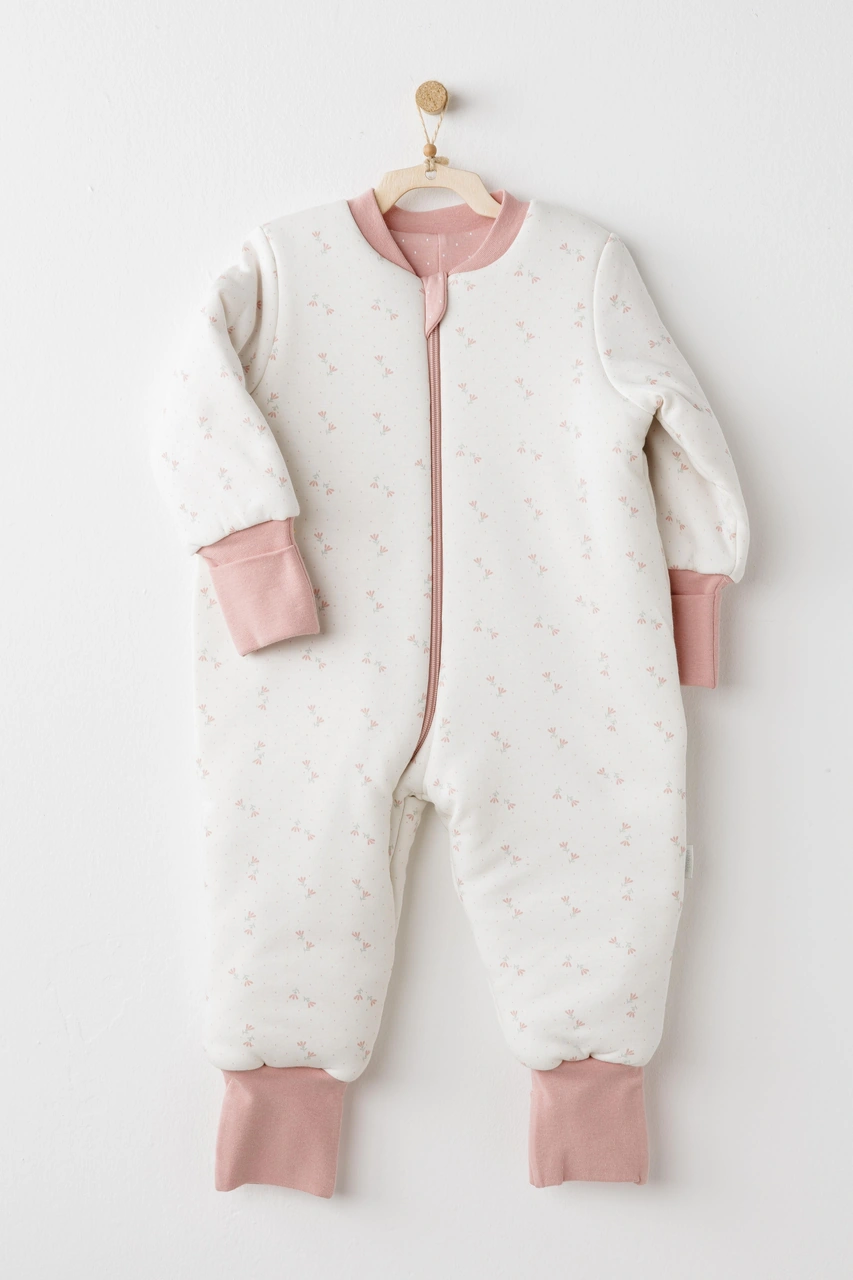 Andywawa Kız Bebek Uyku Tulumu Sleeper 2,5 Tog Ekru
