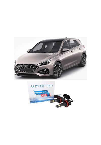 Hyundai İ30 Kısa Far Ampulü H7 Ultimate Yeni Seri Beyaz 2017-2023