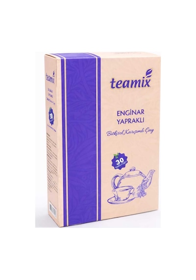 Enginar Çayı-enginarlı Çay-enginar Yapraklı Deve Dikeni Tohumlu Bitkisel Karışımlı Çay 60 G 30 Süzen Poşet