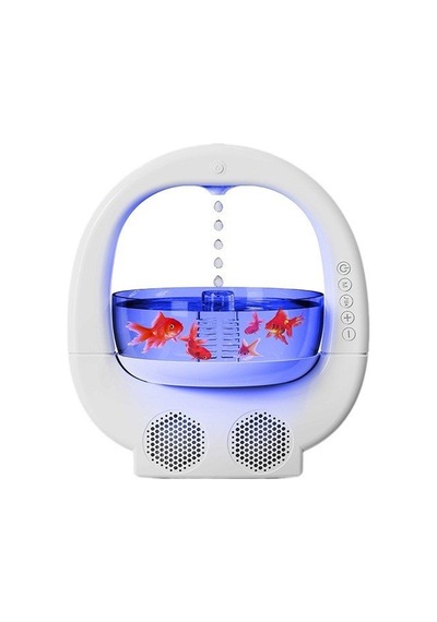 Çeşithane Anti-gravity Akıllı Nemlendirici & Bluetooth Hoparlör - Yer Çekimine Meydan Okuyan Su Daml