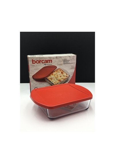 Paşabahçe 59854 Borcam Fırın Tepsisi 21x16 CM 1040 CC